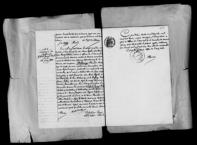 Morains. Naissances 1902