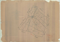 Montépreux (51377). Tableau d'assemblage 2 échelle 1/10000, plan mis à jour pour 01/01/1933, non régulier (papier)