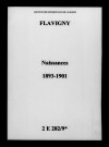 Flavigny. Naissances 1893-1901