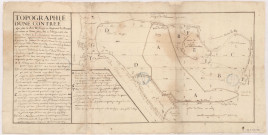 Maupas. Plan de la ferme de Maupas, 1708.