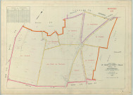 Gault-Soigny (Le) (51264). Section ZA échelle 1/2000, plan remembré pour 01/01/1962, régulier avant 20/03/1980 (papier armé)
