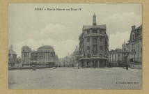 REIMS. rue de Mars et rue Henri IV.
ReimsA. Quentinet (51 - Reimsphototypie J. Bienaimé).Sans date