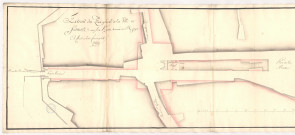 Extrait du plan général de la ville de Fismes, 1768.