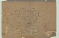 Saint-Lumier-la-Populeuse (51497). Section B1 échelle 1/2500, plan mis à jour pour 1932, plan non régulier (calque)