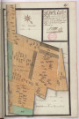 Plan détaillé du terroir de Ruffy : 19ème feuille, canton dit les Gros Pourceaux (s,d, vers 1780), Pierre Villain
