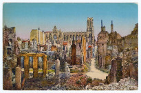 REIMS. La cathédrale de Reims dans les ruines en 1918. Rheims cathedrale in the ruins 1918.
ReimsÉdition Reims Cathédrale.1918