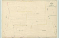 Aulnay-sur-Marne (51023). Section B8 1 échelle 1/1000, plan dressé pour 1912, plan non régulier (papier)