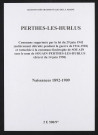 Perthes-lès-Hurlus. Naissances 1892-1909