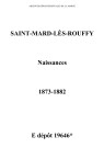 Saint-Mard-lès-Rouffy. Naissances 1873-1882