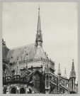 REIMS. Cathédrale de Reims. Clocher à l'ange.