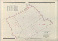 Dampierre-au-Temple (51205). Section ZA échelle 1/2000, plan remembré pour 1963, plan régulier (papier armé)