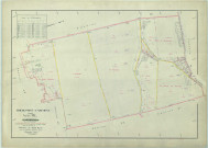 Thiéblemont-Farémont (51567). Section ZH échelle 1/2000, plan remembré pour 1967, plan régulier (papier armé)