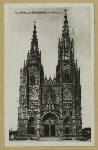 ÉPINE (L'). 38-La Basilique Notre-Dame.
(75 - Parisimp. L.L.C.A.P).[vers 1947]
