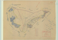 Hermonville (51291). Section F3 échelle 1/2500, plan mis à jour pour 1946, plan non régulier (papier).