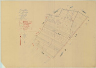 Rosnay (51468). Section A3 échelle 1/1000, plan mis à jour pour 1939, plan non régulier (papier).