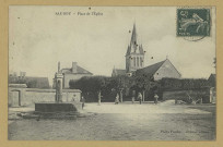 SAUDOY. Place de l'Église / Paulus, photographe.
Édition Jérôme.[vers 1910]