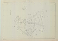 Saron-sur-Aube (51524). Tableau d'assemblage 3 échelle 1/5000, plan remembré pour 01/01/2000 (papier)
