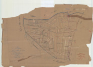 Arzillières-Neuville (51017). Section B1 échelle 1/2000, plan mis à jour pour 1933, plan non régulier (calque)