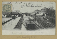 ÉPERNAY. Intérieur de la gare et les rotondes.
ParisStaerck.[vers 1904]