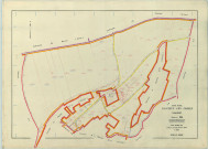 Baslieux-lès-Fismes (51037). Section ZB échelle 1/2000, plan remembré pour 1963, plan régulier (papier armé).