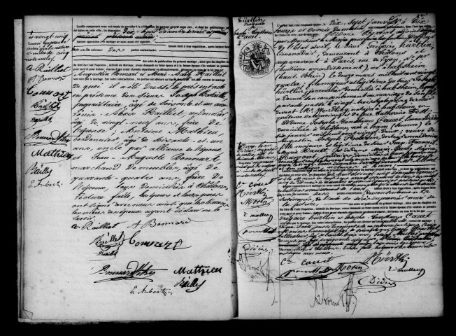 Châlons-sur-Marne. Mariages 1854