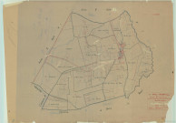 Thoult-Trosnay (Le) (51570). Section D1 échelle 1/2500, plan mis à jour pour 01/01/1933, non régulier (papier)