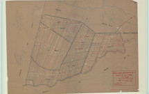 Saint-Mard-lès-Rouffy (51499). Section C3 échelle 1/1250, plan mis à jour pour 1933, plan non régulier (calque)