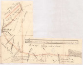 Plan des limittes du dixmage d'Igny-le-Jard, 20 décembre 1766.
