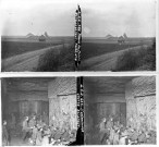 Noeux-les-Mines. Bombardement fosse n°2 (vue 1). Moulin-sous-Touvent. St Quenneviere. Grotte Escafaut (vue 2)