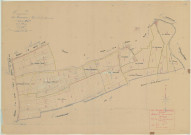 Rivières-Henruel (Les) (51463). Section D3 échelle 1/2000, plan mis à jour pour 1955, plan non régulier (papier)