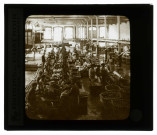 Les vins de Champagne. Les chantiers de tirage.