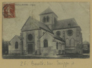 BOULT-SUR-SUIPPE. L'Église/ Thuillier, photographe à Reims.
Édition Goviniaux.Sans date