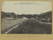 CERNAY-EN-DORMOIS. L'Argonne après la guerre-Cernay-en-Dormois-La reconstruction, à droite café Leroy.