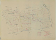 Saint-Remy-sur-Bussy (51515). Section F1 échelle 1/2500, plan mis à jour pour 1957, plan non régulier (papier)