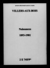 Villers-aux-Bois. Naissances 1893-1901
