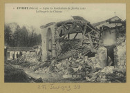 JUVIGNY. 2-Aprés les Inondations de Janvier 1910. La Bergerie du Château / Durand, photographe.