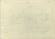 Bouzy (51079). Section AL échelle 1/1000, plan renouvelé pour 1958, plan régulier (papier armé).