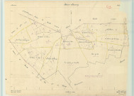 Beine-Nauroy (51046). Section C1 échelle 1/5000, plan refait pour 1954, plan régulier (papier).