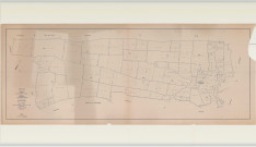 Pringy (51446). Tableau d'assemblage échelle 1/5000, plan remembré pour 1969, plan régulier (papier)