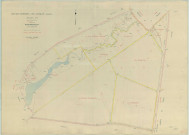 Souain-Perthes-lès-Hurlus (51553). Section ZI échelle 1/2000, plan remembré pour 1956, plan régulier (papier armé)