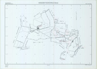 Mondement-Montgivroux (51374). Tableau d'assemblage échelle 1/5000, plan remembré pour 01/01/1951 (papier)