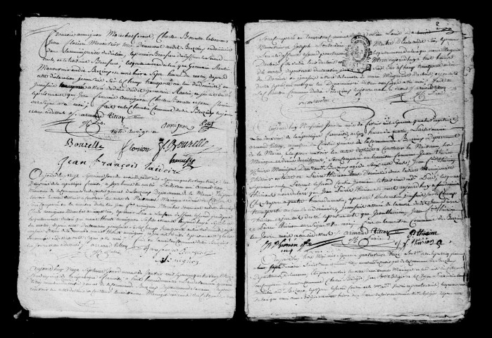 Berzieux. Décès 1793-1870