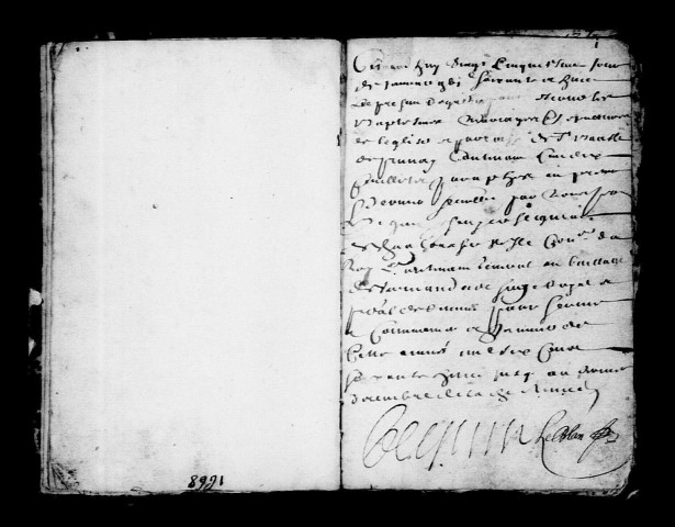 Prunay. Baptêmes, mariages, sépultures 1668-1673