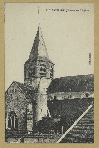 VILLEVENARD. L'Église.
Édition Renard.[vers 1937]