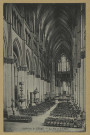 REIMS. 17. Cathédrale de La Nef et le Chœur / N.D., phot.