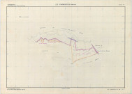 Charmontois (Les) (51132). Section YA échelle 1/2000, plan remembré pour 1958, plan régulier (papier armé)