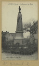 BISSEUIL. Le monument aux morts / G. Franjon, photographe à Ay.