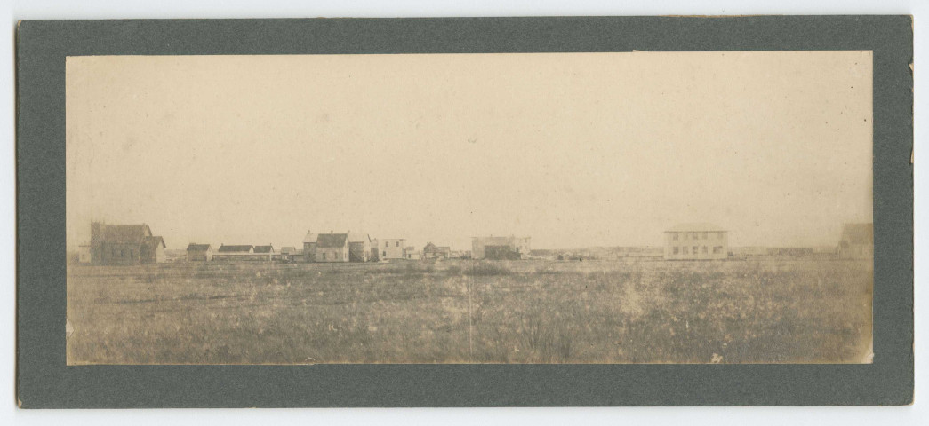 Edmonton au Canada. Village.