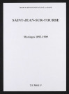 Saint-Jean-sur-Tourbe. Mariages 1892-1909