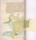 Arpentage et plan des bois de l'abbaye Saint-Thierry situés sur le terroir de Luternay (1779)